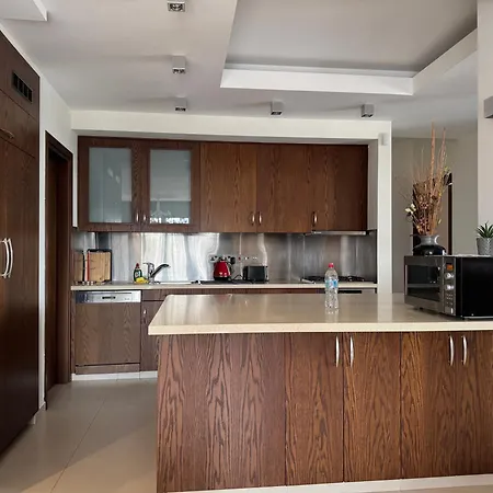 Huge Heating Penthouse With Pool Lägenhet Paphos