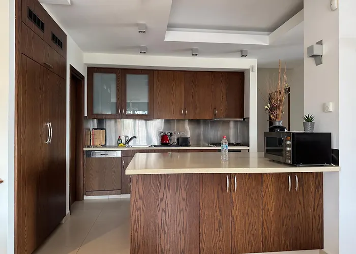 Huge Heating Penthouse With Pool Appartamento Paphos